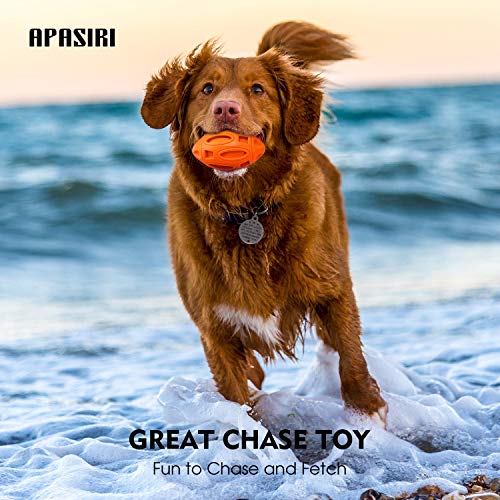 Apasiri Dog Toy Dog Chew Toy Durable Tough Ball Squeaky Dog Toys Almost Indestructible for Large Dogs Training Rubber Teething Toys Dog Great Gift for Dogs - Image 7