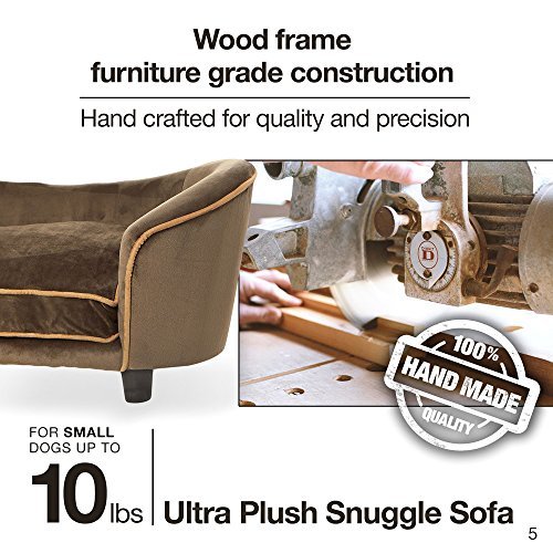 Enchanted Home Pet Ultra Plush Snuggle Bed in Light Pink - Image 7