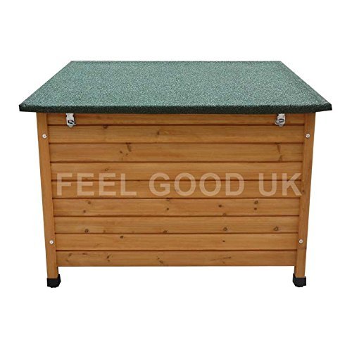 FeelGoodUK Wooden Dog Kennel, 101 x 74 x 80 cm - Large - Image 4