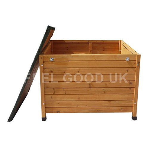 FeelGoodUK Wooden Dog Kennel, 120 x 85 x 91 cm - Extra Large - Image 4