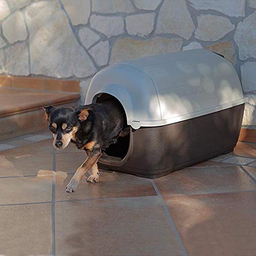 Ferplast Outdoor dog kennel KENNY 07 Dog house made of impact - Image 5