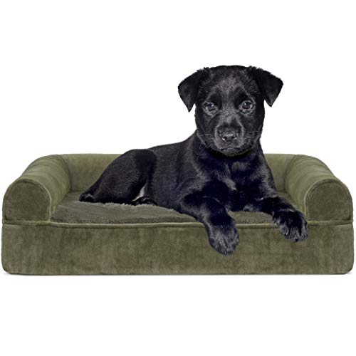 Furhaven Pet Dog Bed | Orthopedic Sofa-Style Couch Pet Bed for Dogs & Cats - Available in Multiple Colors & Styles - Image 2