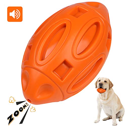G.C Squeaky Dog Chew Toys for Aggressive Chewers Indestructible Tough Rubber Ball Dog Toys Teeth Cleaning for Large and Small Dogs - Image 7