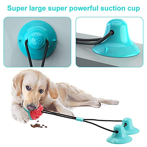 HAOPINSH Dog Chew Toys Ball Almost Indestructible Rubber Interactive Treat Toys Durable Training Toy Tough Puppy Toys Strong Teething Toothbrush Dog Great Gift - Image 5