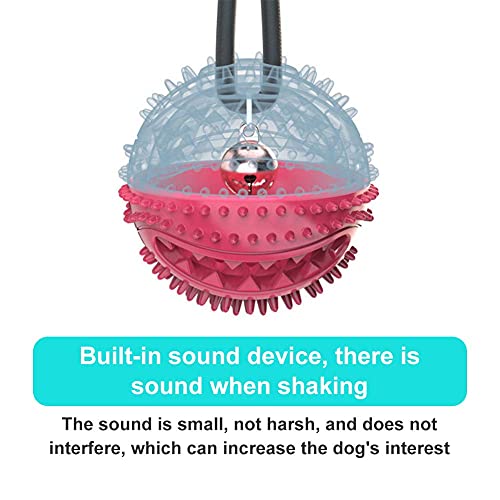 HAOPINSH Dog Chew Toys Ball Almost Indestructible Rubber Interactive Treat Toys Durable Training Toy Tough Puppy Toys Strong Teething Toothbrush Dog Great Gift - Image 6