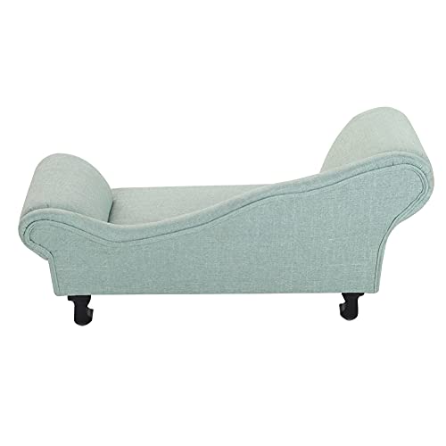 INMOZATA Dog Sofa Couch 69x40x38cm Dog Cat Bed Soft Plush Removable Sponge Cushion Mat Pet Bed Sofa Lounge for Small to Large Puppy Cat Kittens Indoor Outdoor (Grey) - Image 7