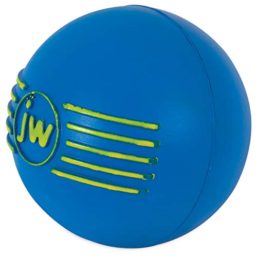 JW Isqueak Ball Medium By Squealing Thick Rubber Ball For Dogs, M - Image 3
