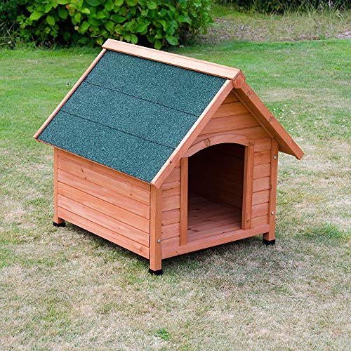Pisces Oxford Medium Deluxe Outdoor Wooden Dog Kennel - Image 3
