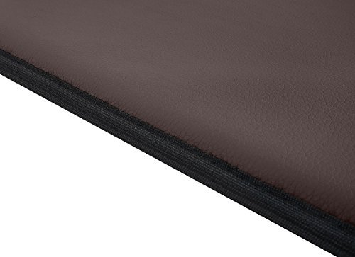 Knuffelwuff Waterproof Dog Mat Leather Oval in Brown or Black L - XL - XXL - Image 3