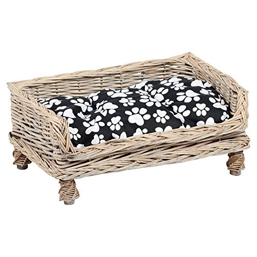 Me and My Pets Raised Woven Bed - Choice of Size - Image 3