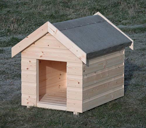 Quality Dog Kennel for Large Dog Traditional Style made with Swedish Redwood Timber T&G. Please note Restricted Delivery Areas - Image 3