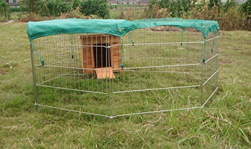 VivaPet Wooden Cat /Puppy /Rabbit /Guinea Pig Hide House, 50 cm Length x 42 cm Width x 43 cm Height - Image 4