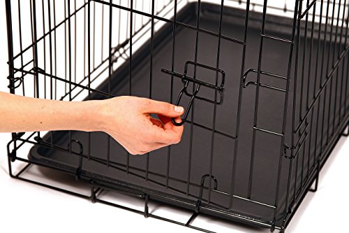 Carlson Pet Products Secure and Foldable Single Door Metal Dog Crate - Image 3