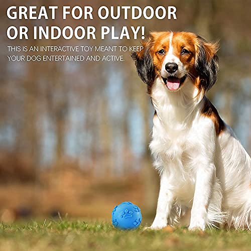 winbarry Dog Toy Ball,Dog Squeaky Ball,Dog Chew Toys Balls,Dog Balls Rubber, for Medium and Small Dogs - 3 of pack - Image 9