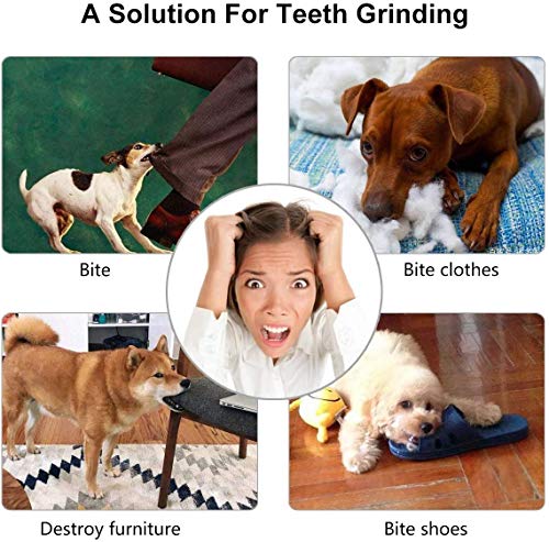 Dog Treat Ball, 2 Pack Dog Ball Toys for Pet Tooth Cleaning, Nontoxic Bite Resistant Toy Ball ViiAN A… for Small Medium Large Dogs Teeth Cleaning Chewing Training IQ Training - Image 4