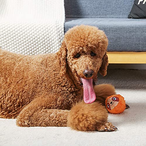 HugSmart Pet - Zoo Ball | Dog Chew Toy |2-in-1 Squeaky Tennis Balls for Dog |No Stuffing Soft Plush Interactive Toy for Small Medium Large Breed| Indestructible Durable Toys - Image 6