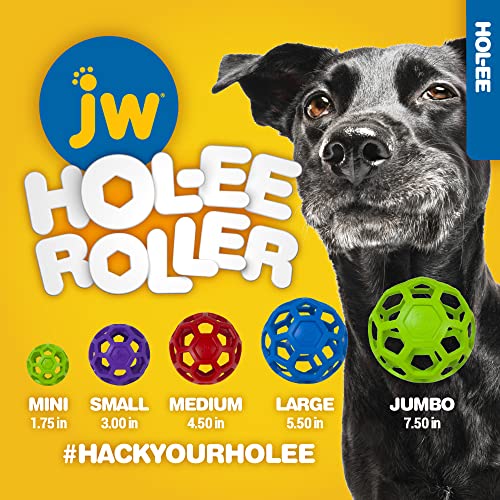 JW Hol-Ee Roller Small By Dog Toy Chew And Bite, Assorted colors - Image 4