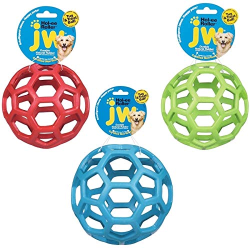 JW Hol-Ee Roller Small By Dog Toy Chew And Bite, Assorted colors - Image 6