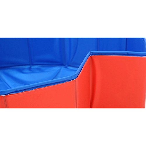 Lalawow Foldable Dog Paddling Pool Pet Puppy Swimming Bathing Tub - Image 6