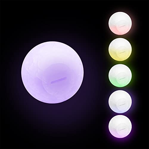 Lightening LED Dog Ball Flashing Glow in the Dark Dog Ball Light Up Dog Ball Tough Strong Dog Balls for Games Including Catch and Fetch Dog Toy Flashing Neon Light Water Proof Dog Safe Ball - Image 7
