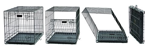 MidWest Homes for Pets Dog Crate | iCrate Single Door & Double Door Folding Metal Dog Crates | Fully Equipped - Image 8