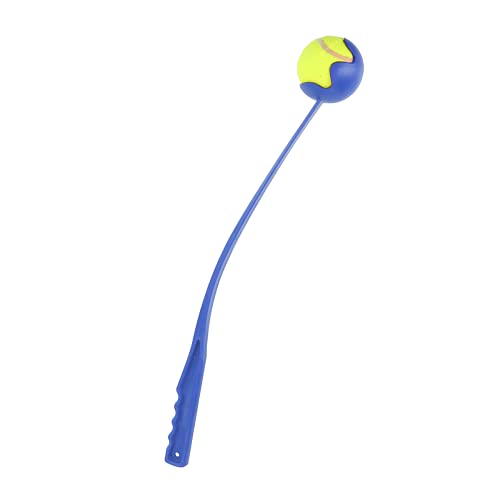 Ball Thrower Dog Hands Free Dog Ball Launcher Pick Up and Throw Play - Tennis Ball and Launcher Toy - Puppy Toys, Toys for Dogs Exercise & Training for Large Medium Small Dogs (50cm Mixed Colours) - Image 2