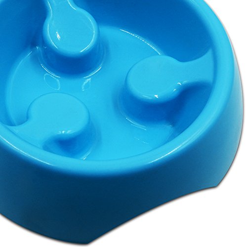 PETBABA Dog Bowl Slow Feeder, Interactive Maze Nonslip Feed Dish, against Bloat in Eating Food, Keep Cat Pet Healthy - Image 5