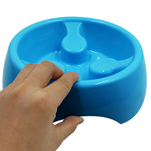 PETBABA Dog Bowl Slow Feeder, Interactive Maze Nonslip Feed Dish, against Bloat in Eating Food, Keep Cat Pet Healthy - Image 6