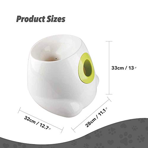 pet prime Automatic Dog Ball Launcher Large Dog Interactive Fetch Toy DogTennis Ball Throwing Machine Tennis Ball Thrower 3PCS 2.5" Tennis Balls Included - Image 5