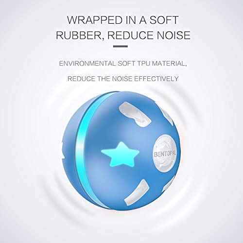 PetDroid Interactive Dog/Cats Ball Toys,Durable Motion Activated Automatic Rolling Ball Toys for Puppy/Small/Medium Dogs,USB Rechargeable - Image 7