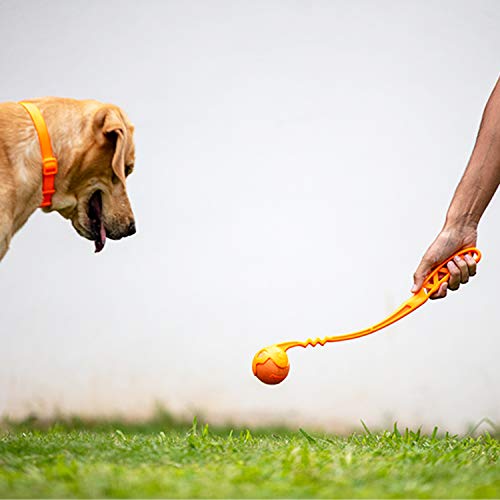SKIPDAWG Dog Ball Launcher, Dog Ball Launcher Thrower, Dog Ball Hands Free Pick Up and Throw Play, Tennis Ball and Launcher Toy - Image 4