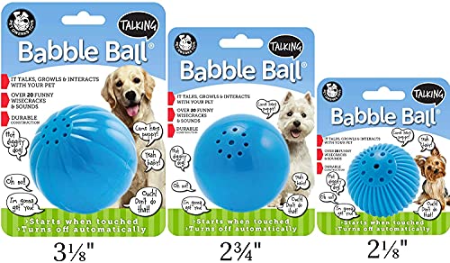 Pet Qwerks Talking Babble Ball Hundespielzeug - Image 5