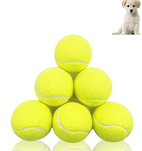 Tennis Balls - (Pack of 12 with Mesh Carrying Bag) - Tennis Balls For Dogs - Sports Tennis - Dog Balls, Tooth Friendly - Strong Tennis Balls For your beloved Dogs - Image 5