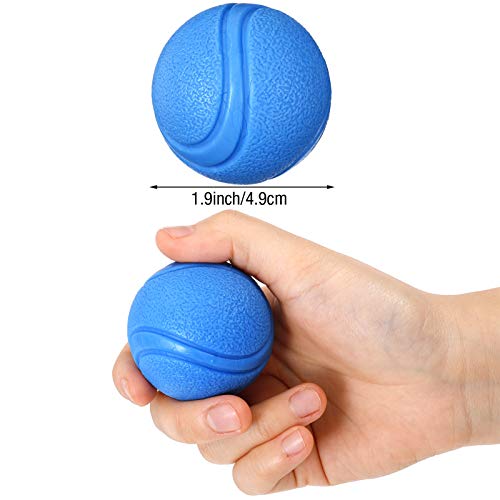 metagio Dog Training Bounce Rubber Ball Durable Rubber Dog Toy High Bounce Solid Ball Puppies Solid Rubber Boomer Ball Play Tennis Ball for Dogs - Image 3