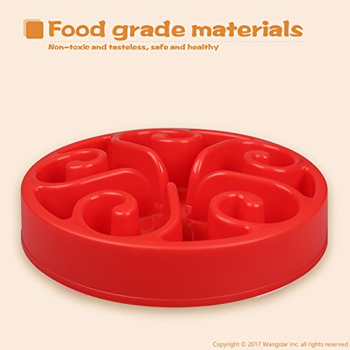 wangstar Pet Dog Slow Feed Dog Bowl, Fun Interactive Feeder Slow Feed And Drink Water Bowl For Dogs - Image 7