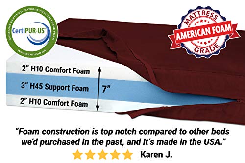 Big Barker 7" Pillow Top Orthopedic Dog Bed for Large and Extra Large Breed Dogs (Sleek Edition) - Image 3