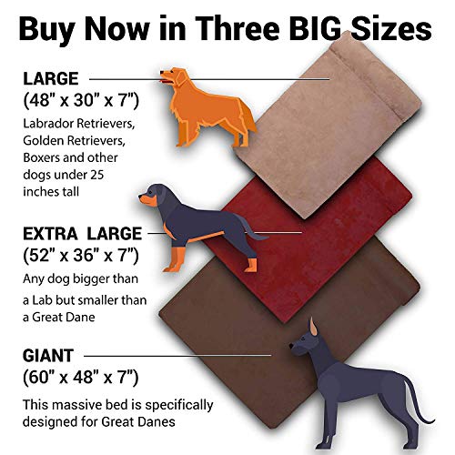 Big Barker 7" Pillow Top Orthopedic Dog Bed for Large and Extra Large Breed Dogs (Sleek Edition) - Image 9