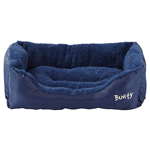 Deluxe Soft Washable Dog Pet Warm Basket Bed Cushion with Fleece Lining - Image 3