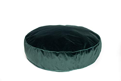 MOOI Crown dog bed made of cuddly velvet fabric, filling made from skin-friendly 100% polyester wadding and balls, machine washable at 30 °C, available in 3 sizes - Image 3