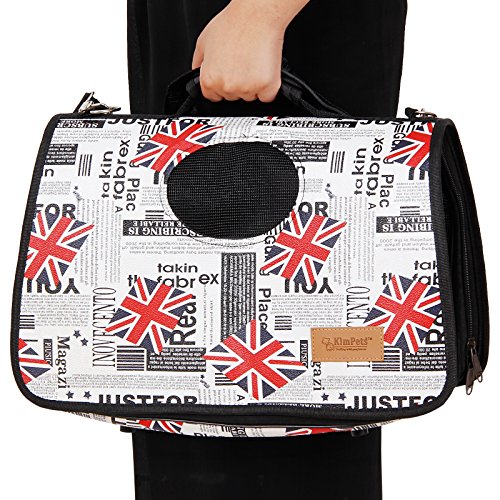 PAWZ Road Plaid Pet Outdoor Carrier Cat Dog Comfort Travel Bag Durable And Breathable Full Zipper Cute 6 Colors - Image 5