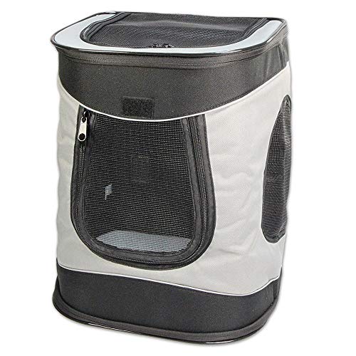 Trixie Rucksack Timon, 34 × 44 × 30 cm, schwarz/grau - Image 4