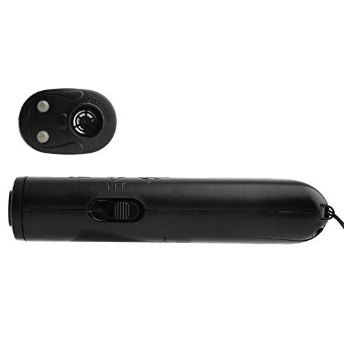 3 in 1 Handheld Ultrasonic Anti Bark Dog Train Repeller Trainer Device CD-100 - Black - Image 6