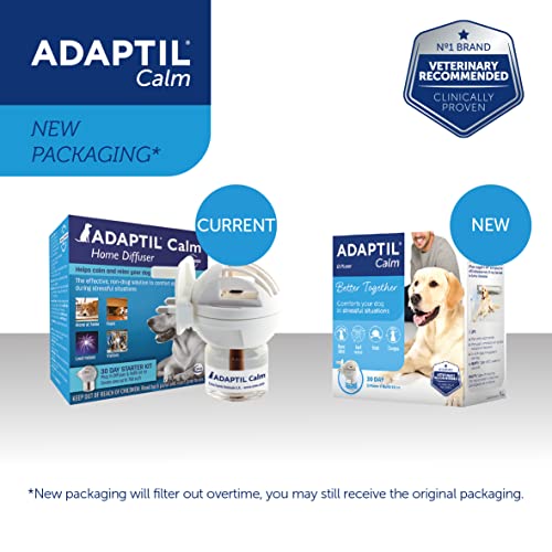 ADAPTIL Calm Home Diffuser with 30 Day Refill - Comfort, Calming and Anxious Dog, Anti-Stress, White, 48 ml (Pack of 1) - Image 3