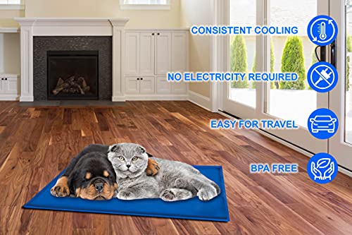 ADEPTNA Self Cooling Gel Pet Dog Cat Cool Mat Pad Bed Mattress Heat Relief Non-Toxic Cooling Technology to Help Your Pets Cool Down in the Summer Heat SIZE 60CM X 44CM - Image 5