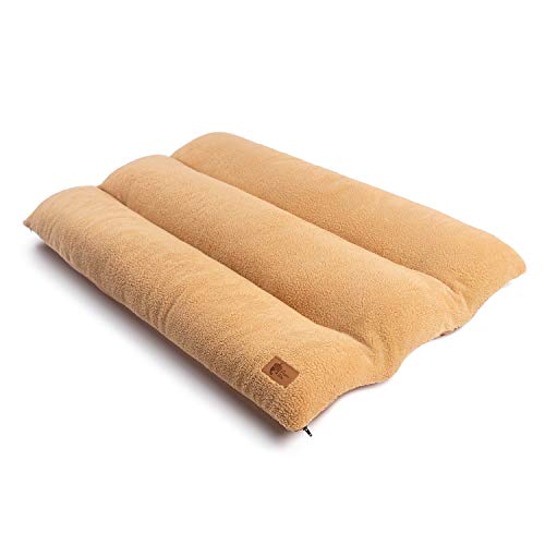 AcornPets® B-103 Extra Large XXL Brown Dog Cat Bed Pet Pillow Mattress Fleece 120 x 80 CM For Large Dogs, Using Berber Fleece and Suede Nap, Detachable and Washable - Image 5