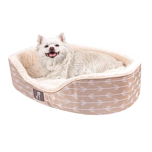AllPetSolutions Bella Collection of Warm Dog Bed with Reversible Cushion Washable - Image 5