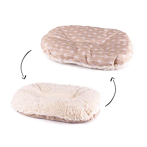AllPetSolutions Bella Collection of Warm Dog Bed with Reversible Cushion Washable - Image 6