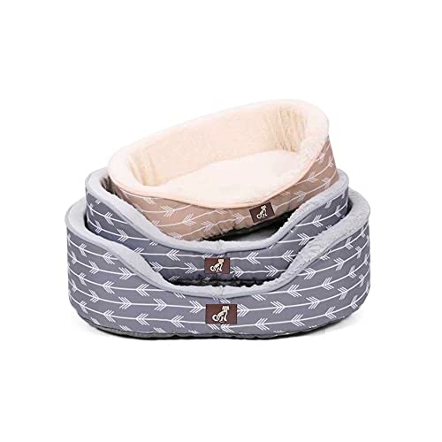 AllPetSolutions Bella Collection of Warm Dog Bed with Reversible Cushion Washable - Image 7