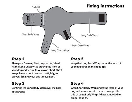 Bh Pet Gear American Kennel Club Calm Anti-Anxiety and Stress Relief Coat for Dogs - Image 4