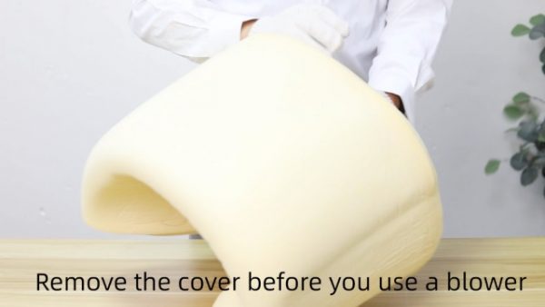 Medium Memory Foam Dog Bed: Orthopedic Waterproof Pet Sofa Beds Washable - Bolster Puppy Cushion Mat with Pillow and Removable Cover for Small Dogs Cats M(69x51cm) - Image 8